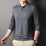 Greg Long-Sleeved T-Shirt // Gray (2XL)