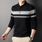 Chase Long-Sleeved T-Shirt // Black (2XL)