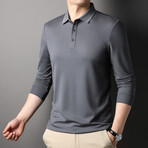 Alex Long-Sleeved T-Shirt // Gray (XL)