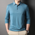 Greg Long-Sleeved T-Shirt // Light Blue (S)