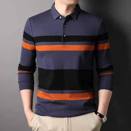 Ross Long-Sleeved T-Shirt // Blue (XS)