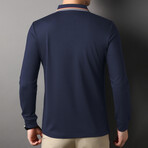 Manny Long-Sleeved T-Shirt // Dark Blue (3XL)