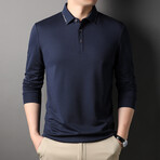Alex Long-Sleeved T-Shirt // Dark Blue (M)