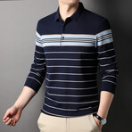 Kyle Long-Sleeved T-Shirt // Blue (XL)