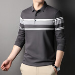 Chase Long-Sleeved T-Shirt // Gray (XL)