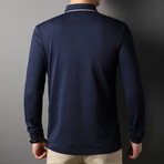 Greg Long-Sleeved T-Shirt // Dark Blue (M)