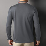 Manny Long-Sleeved T-Shirt // Gray (XL)