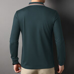 Manny Long-Sleeved T-Shirt // Dark Green (S)