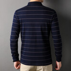 Adam Long-Sleeved T-Shirt // Dark Blue (XS)