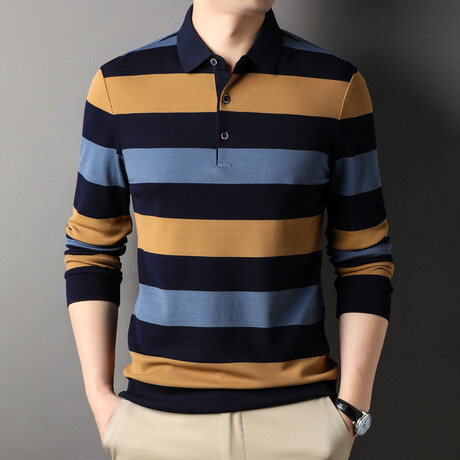 Jame Long-Sleeved T-Shirt // Blue (XS)