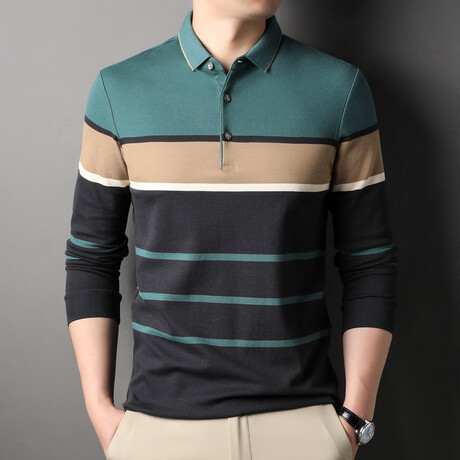 Steven Long-Sleeved T-Shirt // Green (XS)