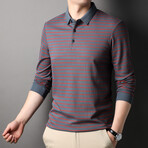 Nick Long-Sleeved T-Shirt // Purple (M)