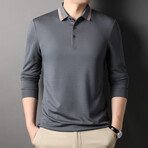 Manny Long-Sleeved T-Shirt // Gray (L)