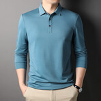 Alex Long-Sleeved T-Shirt // Light Blue (2XL)