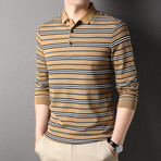 Gabe Long-Sleeved T-Shirt // Khaki (S)