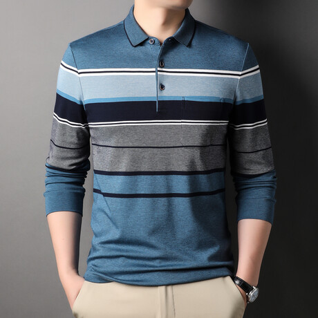 Kit Long-Sleeved T-Shirt // Blue (XS)