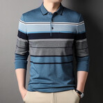 Kit Long-Sleeved T-Shirt // Blue (L)