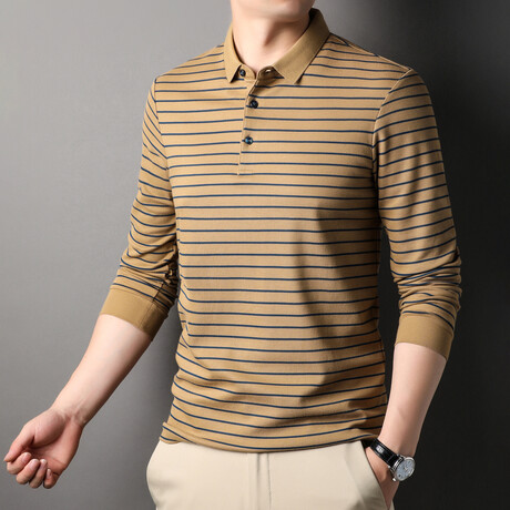 Nick Long-Sleeved T-Shirt // Khaki (XS)