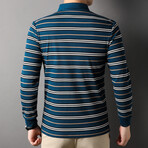 Gabe Long-Sleeved T-Shirt // Blue (L)