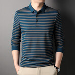 Nick Long-Sleeved T-Shirt // Blue (XL)