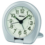 Sakai Travel Alarm Clock // Silver