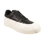 Wax Dip Low Leather Sneakers // Black (Euro: 40)