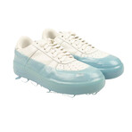 Wax Dip Low Leather Sneakers // White (Euro: 43)