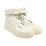 Wax Dipped High Top Sneakers // White (Euro: 43)