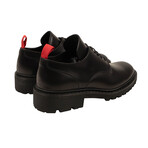 Tab Derby Shoes // Black (Euro: 43)