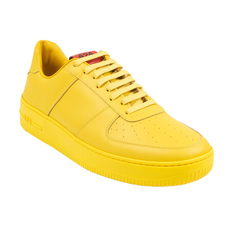 Low Top Sneakers // Yellow (Euro: 37)