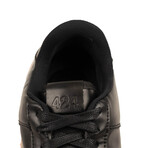 Wax Drip Low Top Sneakers // Black (Euro: 41)