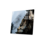 Monster Lion Print On Acrylic Glass by Paul Haag