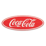 Coca-Cola Classic Oval Logo Wood Wall Decor