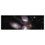 James Webb Space Telescope - Stephan's Quintet (7.2"L x 9.2"W)