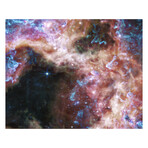 James Webb Space Telescope -Tarantula Nebula (7.2"L x 9.2"W)