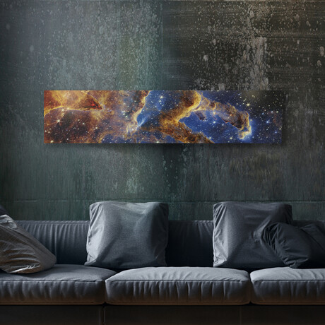 James Webb Space Telescope - Pillars of Creation (7.2"L x 9.2"W)