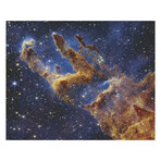 James Webb Space Telescope #9 Art Print (20"L x 16"W)