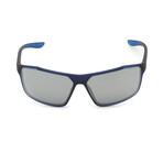 Men's Nike Windstorm CW4674 Sunglasses // Matte Midnight Navy + Gray + Silver