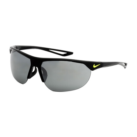 Nike Men's Cross Trainer Sunglasses // Black + Violet + Gray + Silver Mirror