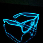 Glowing Glasses (Blue)