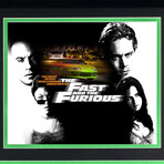The Fast And The Furious // Paul Walker's Mitsubishi Eclipse // Replica License Plate Display