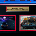 Stranger Things// Billy's Camaro // Replica License Plate Display