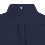 Long Sleeve Button Up // Navy (XL)