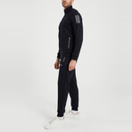 Phil 2 Piece Set // Jacket + Pants // Black (2XL)