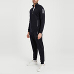 Phil 2 Piece Set // Jacket + Pants // Black (2XL)