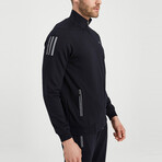 Phil 2 Piece Set // Jacket + Pants // Black (2XL)