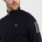 Phil 2 Piece Set // Jacket + Pants // Black (2XL)