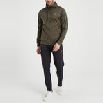 Benny 2 Piece Set // Jacket + Pants // Olive Green (2XL)