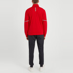 Fred 2 Piece Set // Jacket + Pants // Red (S)