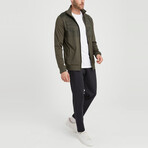 Alex 2 Piece Set // Jacket + Pants // Olive Green (M)